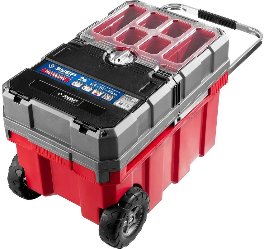 Ящик-тележка для инструментов 24" Мегабокс-24 Профессионал ЗУБР 38133-24 - фото